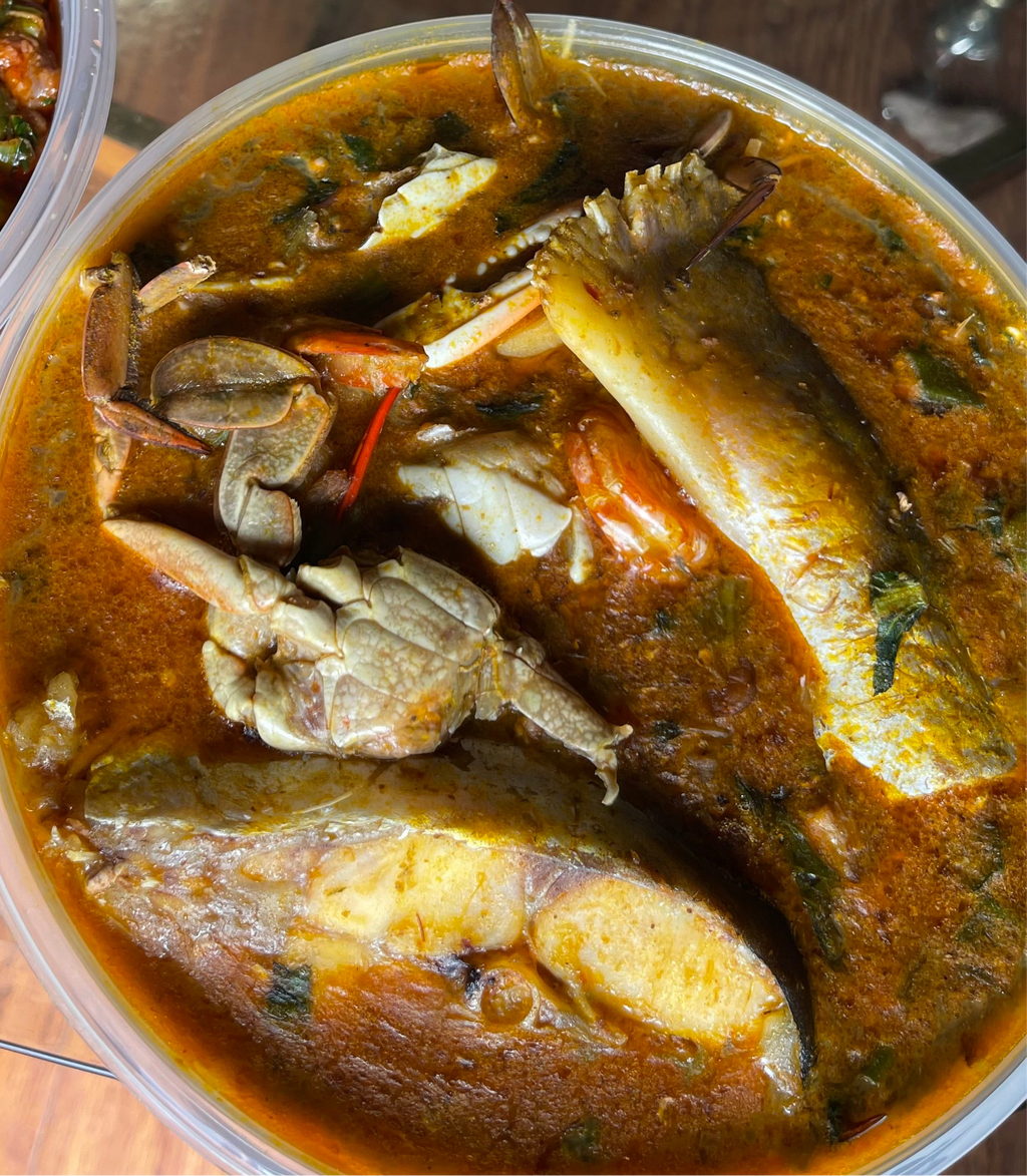 SEAFOOD OKRO SOUP