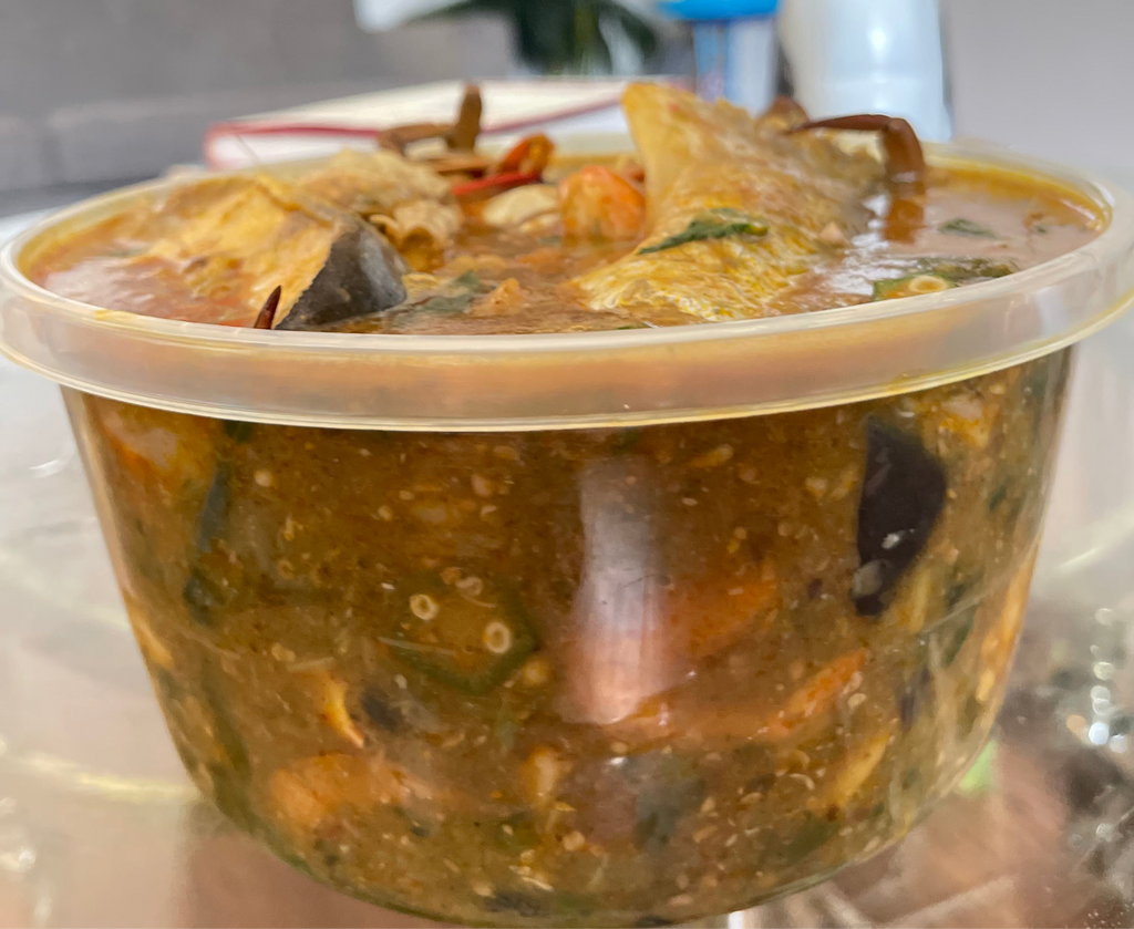 SEAFOOD OKRO SOUP
