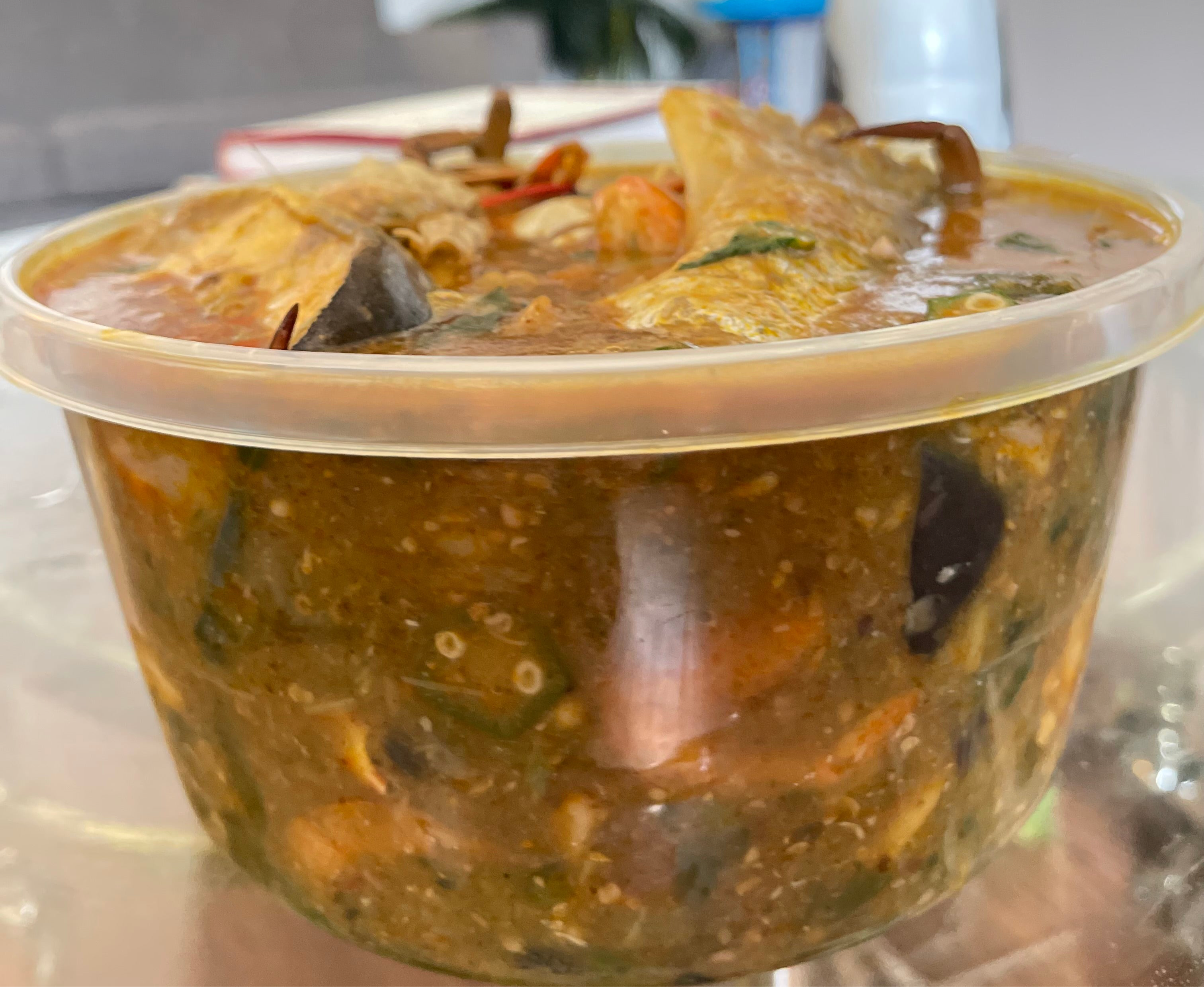 SEAFOOD OKRO SOUP