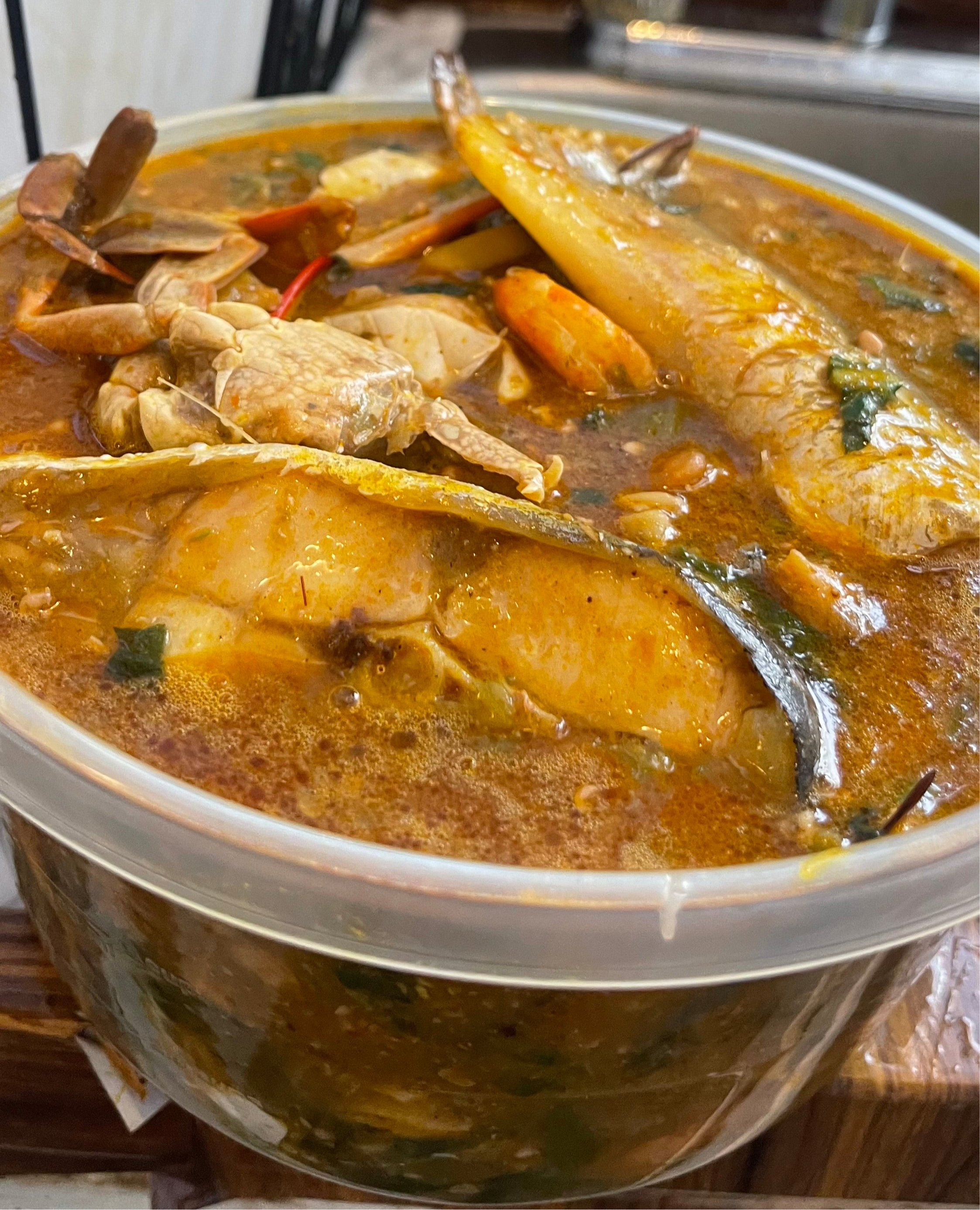 SEAFOOD OKRO SOUP