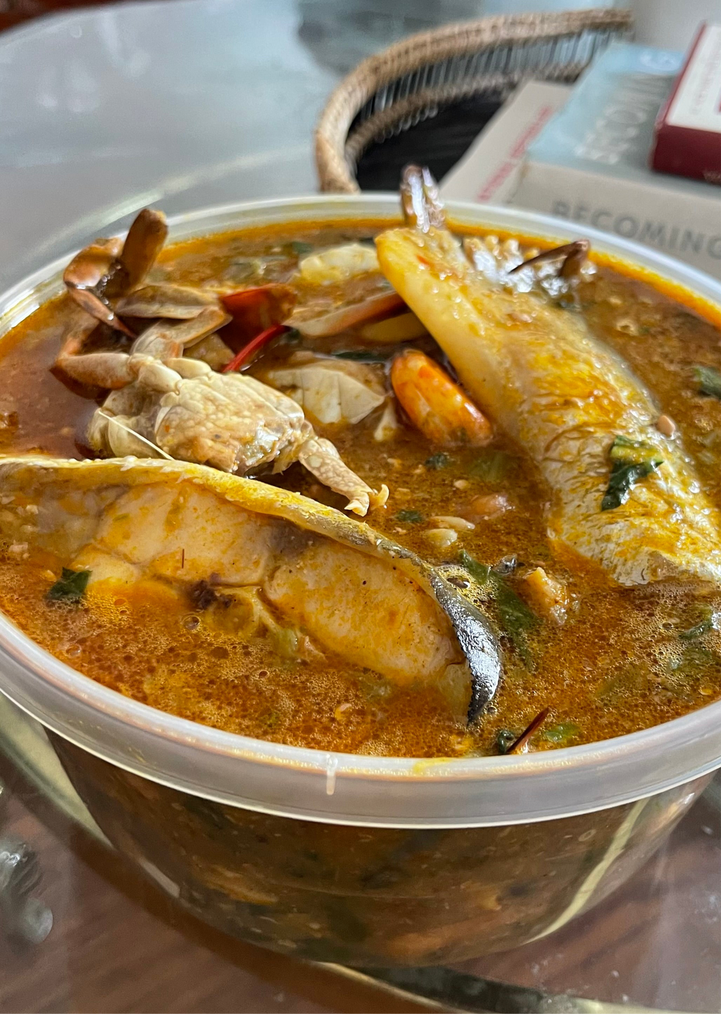 SEAFOOD OKRO SOUP