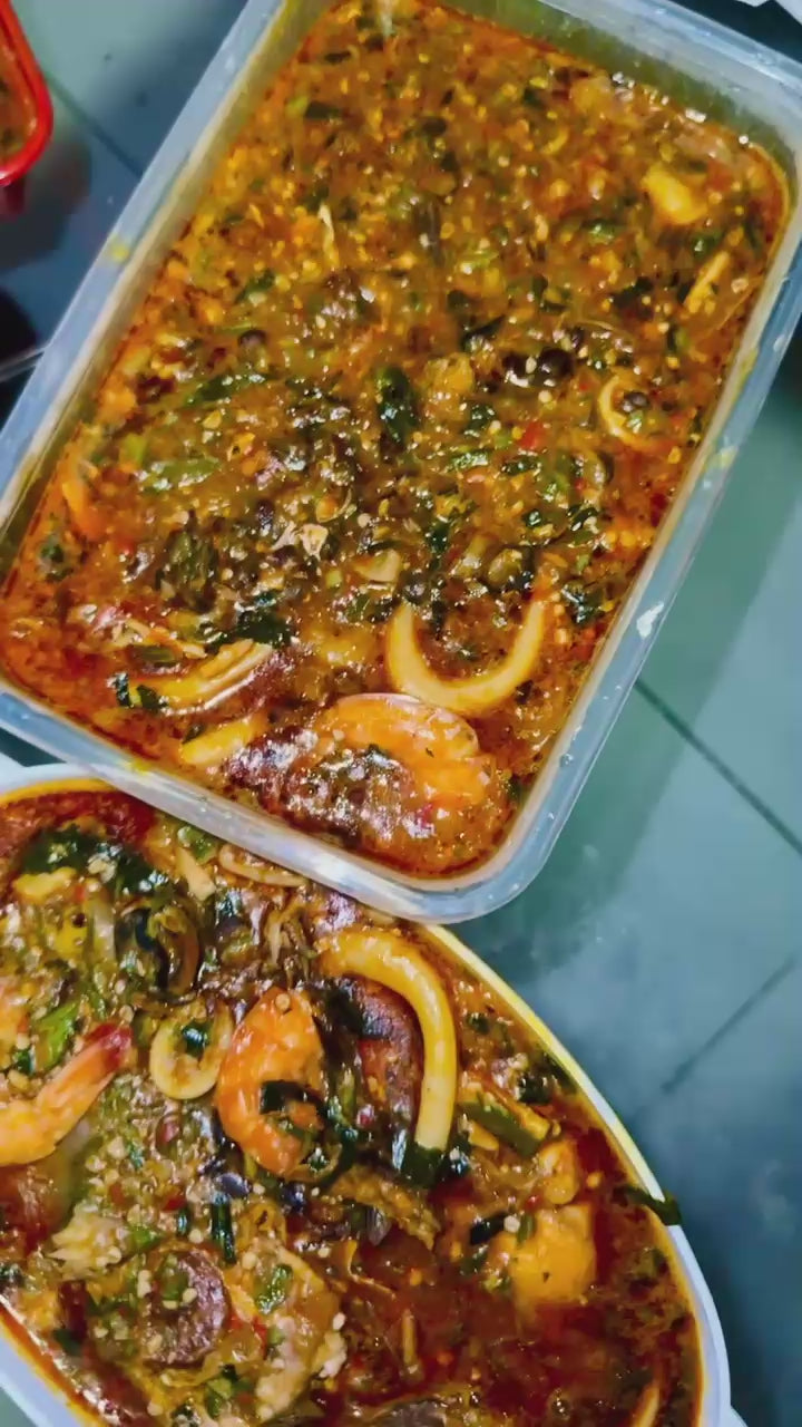 SEAFOOD OKRO SOUP